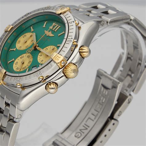 breitling jetstream watch|Breitling Jetstream Chronograph RARE Green GOLD Dial.